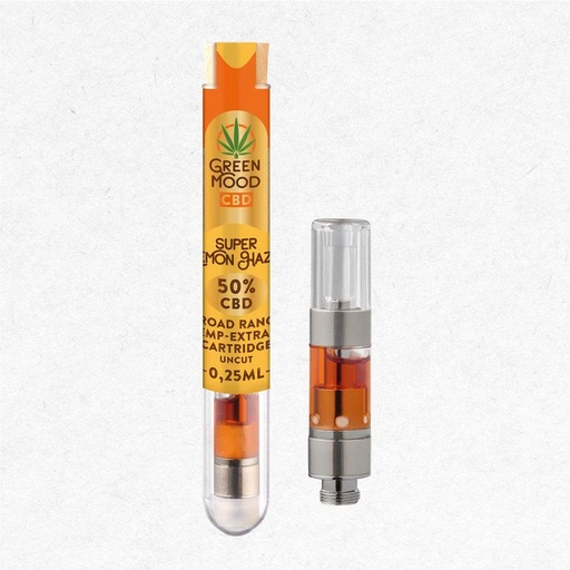 Green Mood Cartridge 50% Super Lemon Haze - 0,25ml