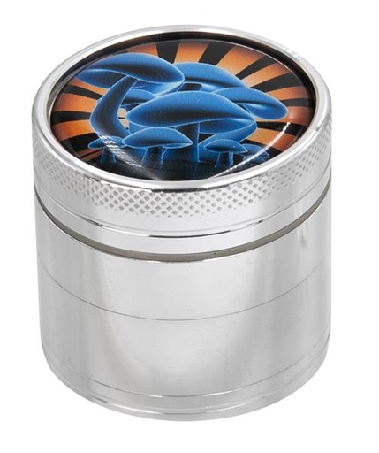 Grinder Aluminium Pilze 4-teilig Ø 40 mm