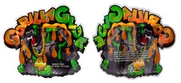 Mylar Bag Geruchsstopp Zip-Beutel Small "Gorilla Glue"