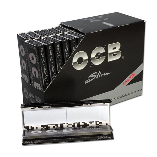 OCB - PREMIUM - King Size Slim Papers + Tips