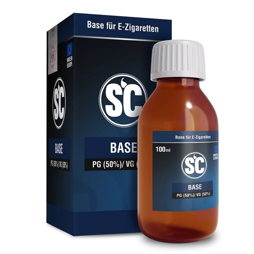 SC Base 100ml - ohne Nikotin - 50% PG / 50 %VG