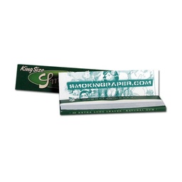 Smoking Papers Green King Size – 33 Blatt