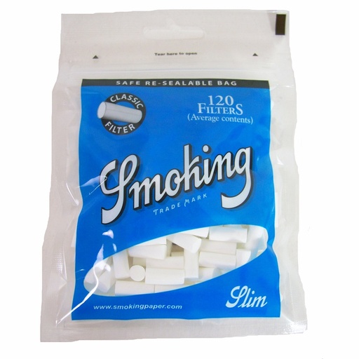 SMOKING Slim Filters, 120Stück, Ø: 6mm