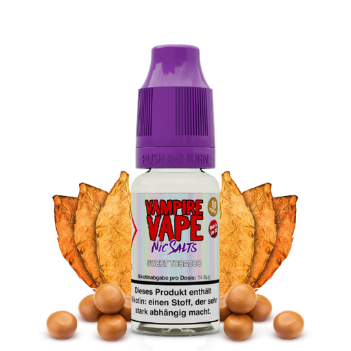 VampireVape - Sweet Tobacco Nic Salt - 10 mg/ml Nikotinsalz - 10 ml Liquid