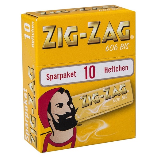 ZIG ZAG - GELB - No. 606 - 10er Sparpaket