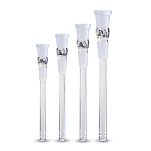 Black Leaf Chillum mit Schlitzdiffusor Glas – NS 14,5