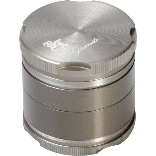 Black Leaf - 4-Teil-Alu-Grinder - NEW EDGE GRANITE