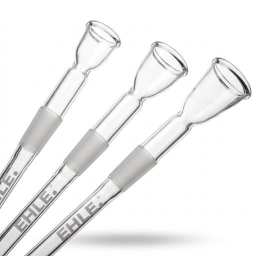 EHLE Komplettchillum Trichter mittel Glas – NS 14,5