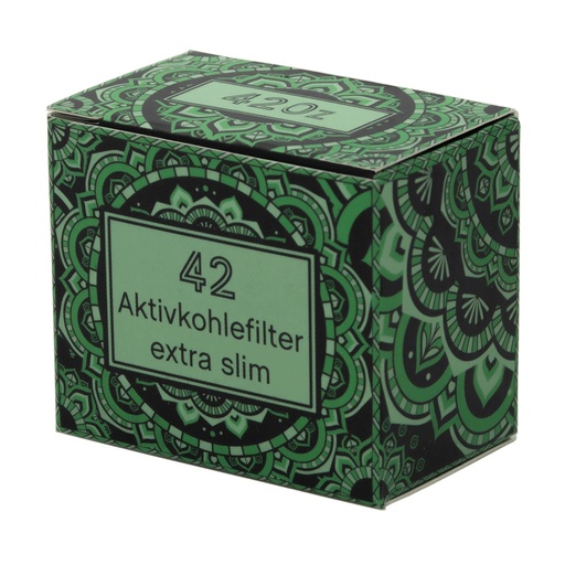 420z Aktivkohlefilter Ø 5,9 mm – 42 Stück