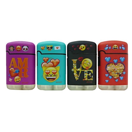 V-Fire Easy Torch 8 Rubber Emoji Love, Nachfüllbar