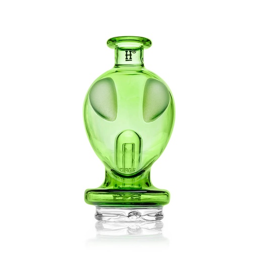 HEMPER Dab Rig Puffco Peak Top Alien Glasaufsatz 10,7 cm – Grün